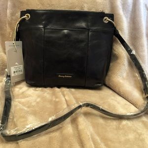Tommy Bahama Black Crossbody Bag